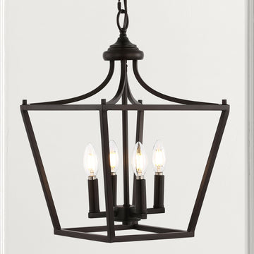 Camden Iron Classic Midcentury Pendant Lantern - JONATHAN Y